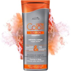 Joanna Ultra Color Copper Tone Hair Shampoo 200ml - Color Enhancing and Revitalizing with Nourishing Moisture
