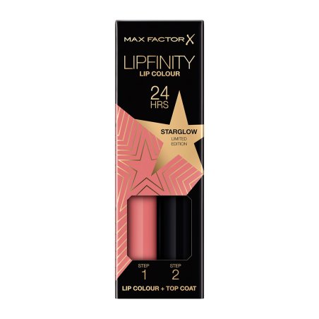 Max Factor Lipfinity Lip Colour, 80 Starglow, 2.3ml/1.9g