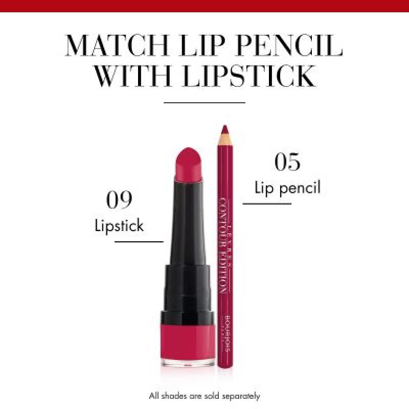 Bourjois Rouge velvet lipstick 2.4 g 09 Fuchsia Botté Matte