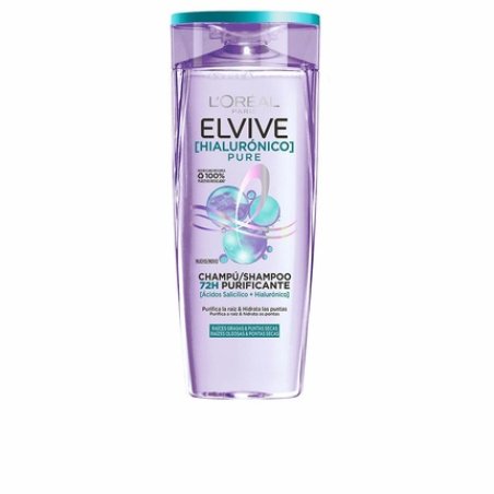 L'Oreal Make Up Elvive Hyaluron Pure Shampoo 380ml