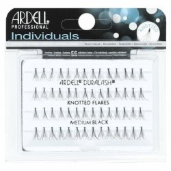 Ardell Individual Natural False Eyelashes Knotted Flares Medium Black