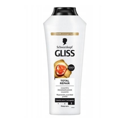 Gliss Total Repair Shampoo - 400 Ml