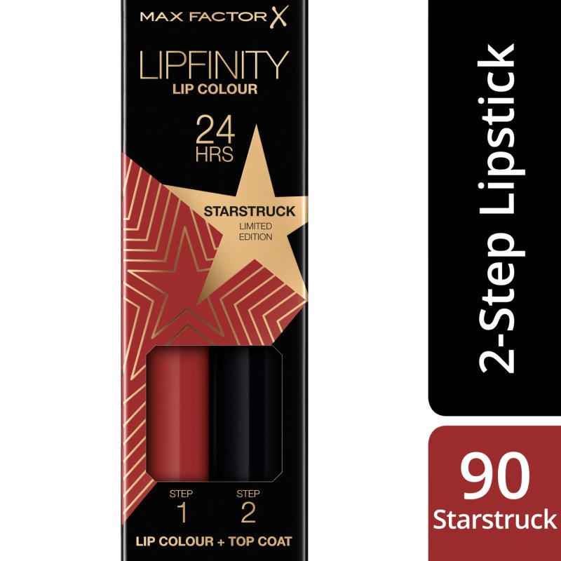 Max Factor Lipfinity Rising Stars Limited Edition Collection 90 Starstruck Makeup Sets