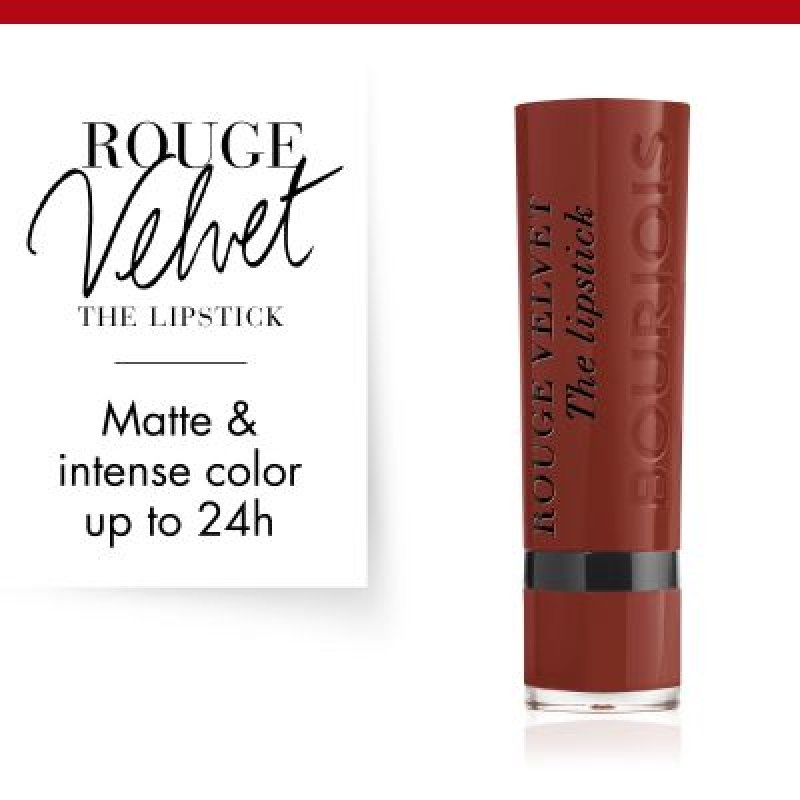 Bourjois Rouge À Lèvres Rouge Velvet The Lipstick 12 Brunette 2.4g