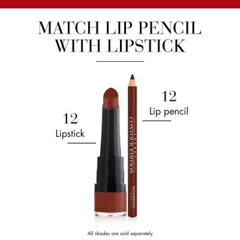 Bourjois Rouge velvet lipstick 2.4 g 12 Brunette Matte