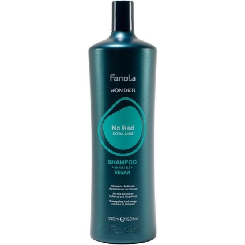 Fanola Wonder W No Red Shampoo Softness and Brightness 1000ml Hair Product