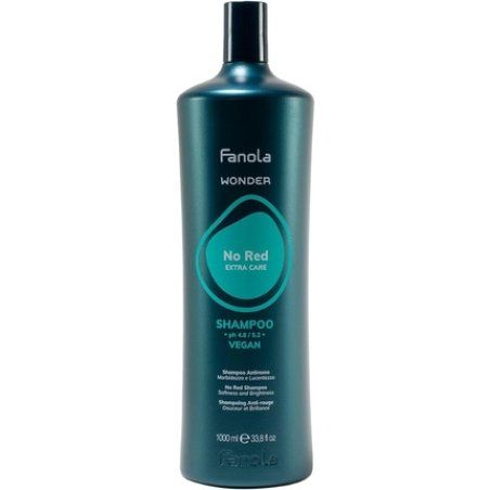 Fanola Wonder W No Red Shampoo Softness and Brightness 1000ml Hair Product