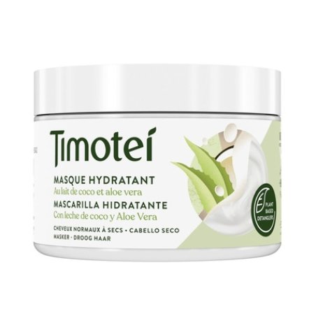 Timotei Hydrating Hair Mask With Coconut Milk And Aloe Vera 300 Ml