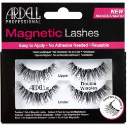 ARDELL Magnetic Series Double Wispies Magnetic Eyelashes with Reusable Magnetic Band and Applicator