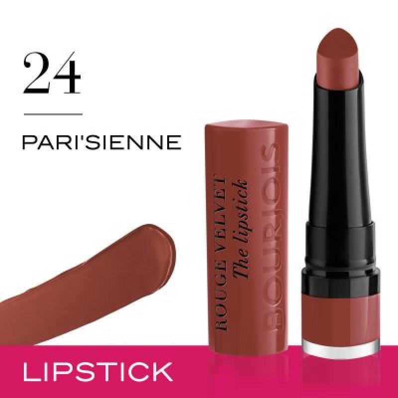 Bourjois Rouge À Lèvres Rouge Velvet The Lipstick 24 Pari Sienne 2.4g