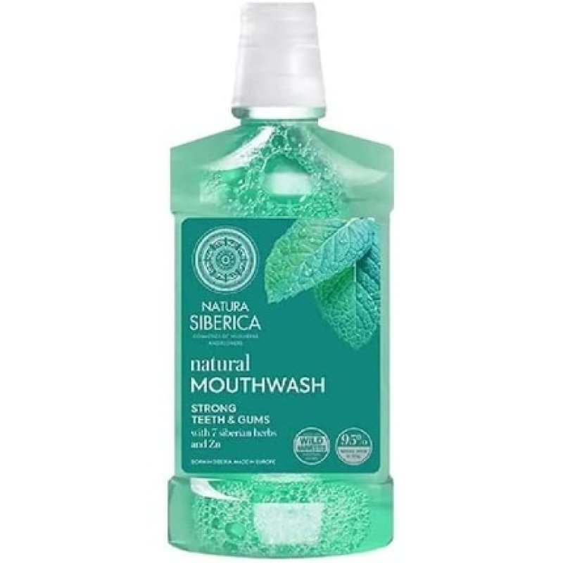 Natura Siberica Natural Mouthwash for Strong Teeth and Gums 520ml