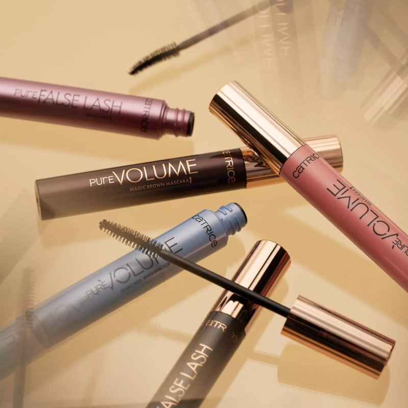 Catrice Pure False Lash Beyond Black Mascara Dramatic Volume and Defined Length Smudgeproof and Longlasting Vegan and