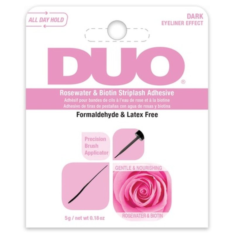 DUO Rosewater & Biotin Striplash Adhesive Dark 5g 0.18oz