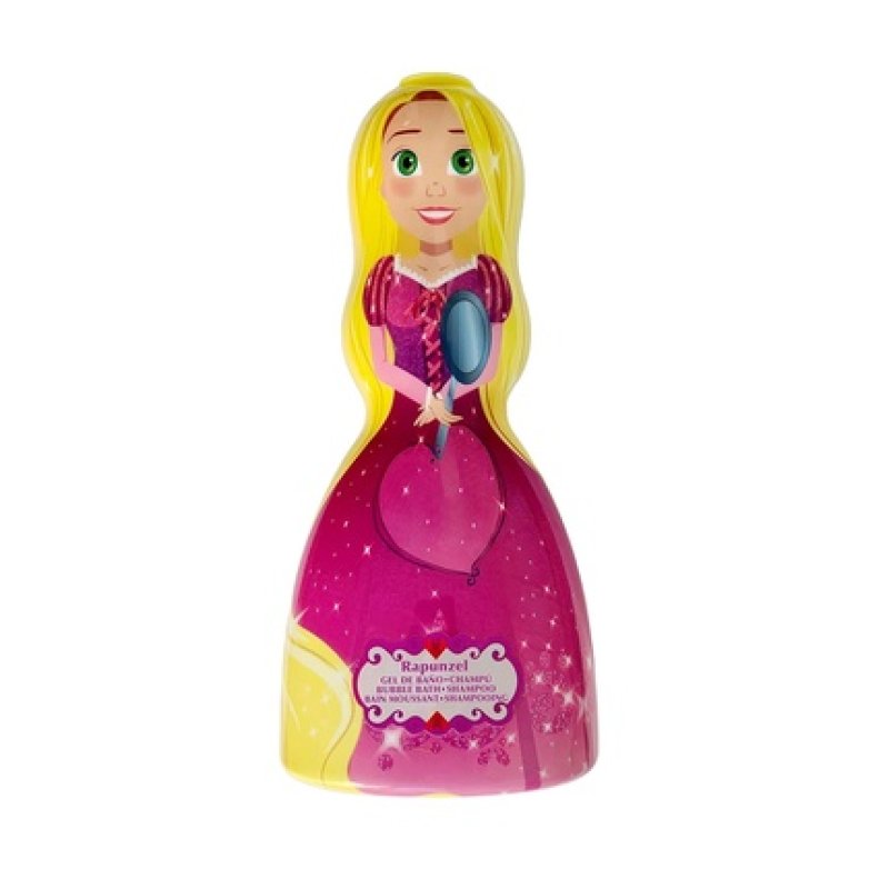 Disney Princess Rapunzel Figure Gel Shampoo 2 in 1 250ml