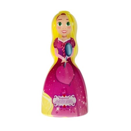 Disney Princess Rapunzel Figure Gel Shampoo 2 in 1 250ml