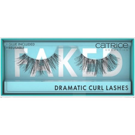 Catrice Faked Dramatic Curl Lashes Black Easy to Remove Extreme Volume Instant Result Long-lasting Nanoparticle Free