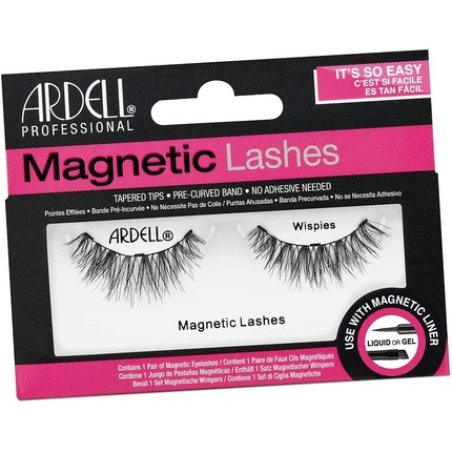 Ardell Single Magnetic Lashes Style Wispies - Ideal for Use with Magnetic Lash Liner