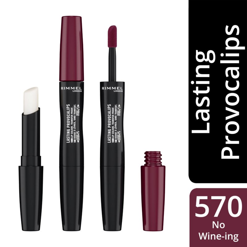 Max Factor Rimmel London Lasting Provocalips Liquid Lipstick No Wine-Ing