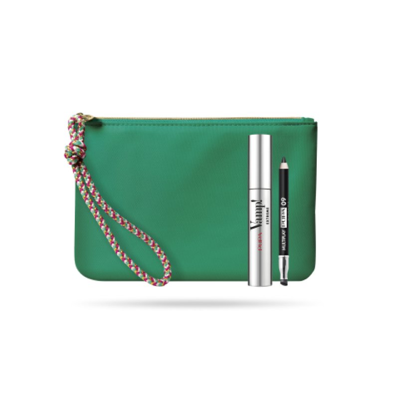 PUPA Milano Kit Vamp! Extreme Mascara & Mini Multiplay Vamp! Extreme 010 - Extra Black 6ml/Multiplay 09 - Deep Black