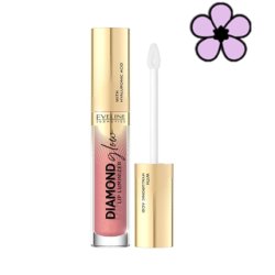 Eveline Diamond Glow Lip Luminizer with Hyaluronic Acid 4.5ml - Raspberry Sorbet 04