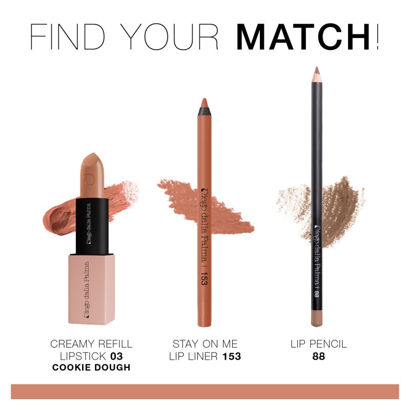 Diego dalla Palma Il Rossetto Creamy Refill 3,5 g 03 cookie dough Brillant