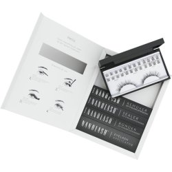 Nanolash DIY Eyelash Extensions Starter Kit Cluster Lashes with Bonder, Sealer, Remover, Applicator Home Lash