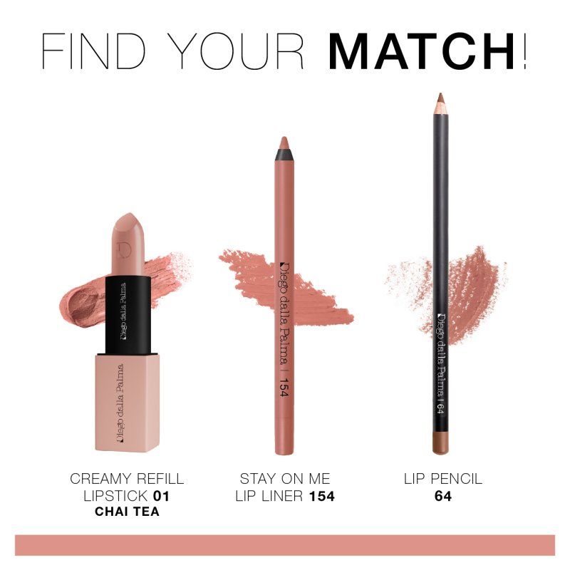 Diego dalla Palma Il Rossetto Creamy Refill 3,5 g 01 chai tea Brillant