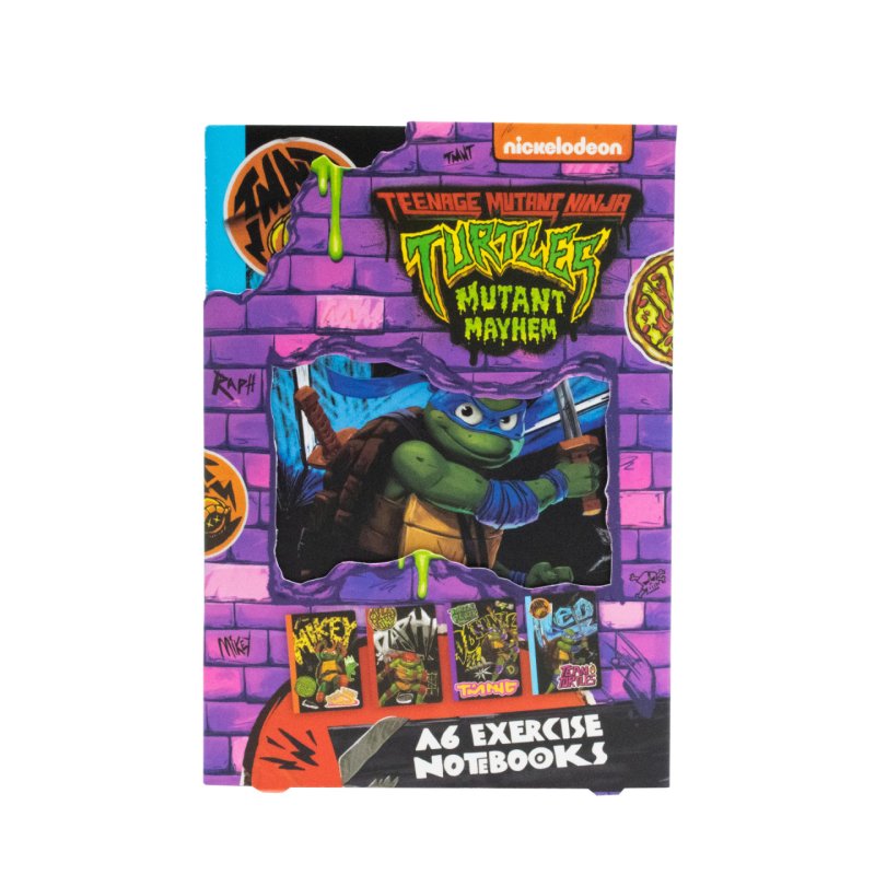 Tortues Ninja pack 4 bloc-notes