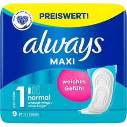 Always Maxi Normal Pads Size 1 Soft Feel