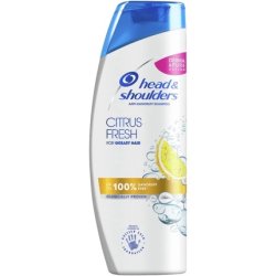 Head & Shoulders Citrus Fresh Anti Dandruff Shampoo and Conditioner for Greasy Hair 400ml