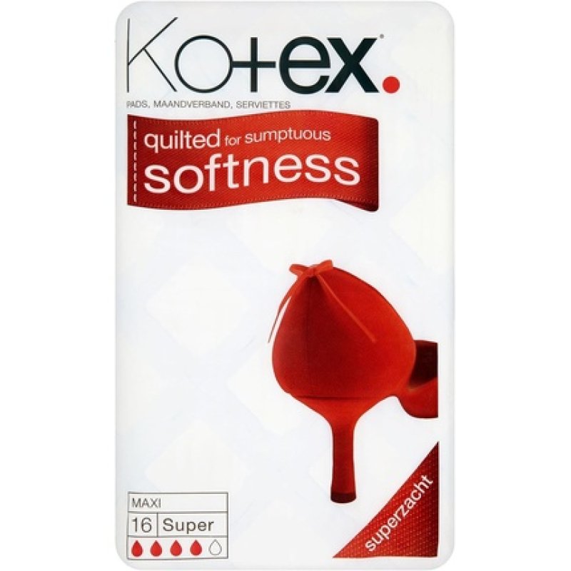 Kotex Maxi Super 16 Pads