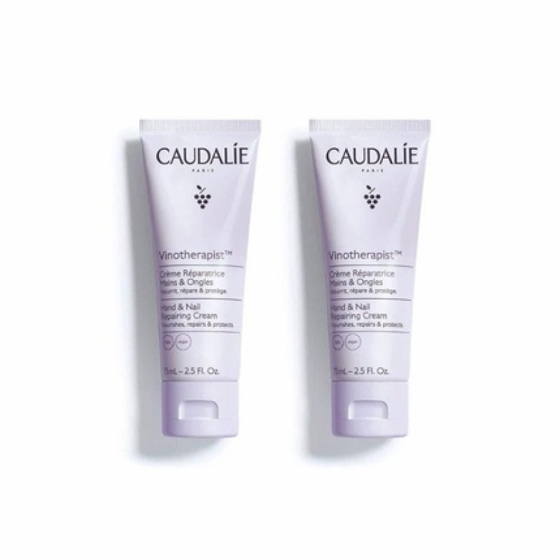 Caudalie Vinotherapist Hand and Nail Cream 2x75ml
