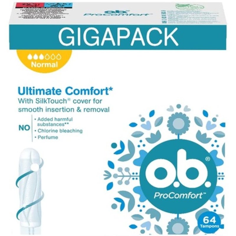 o.b. ProComfort Normal 64 Tampons