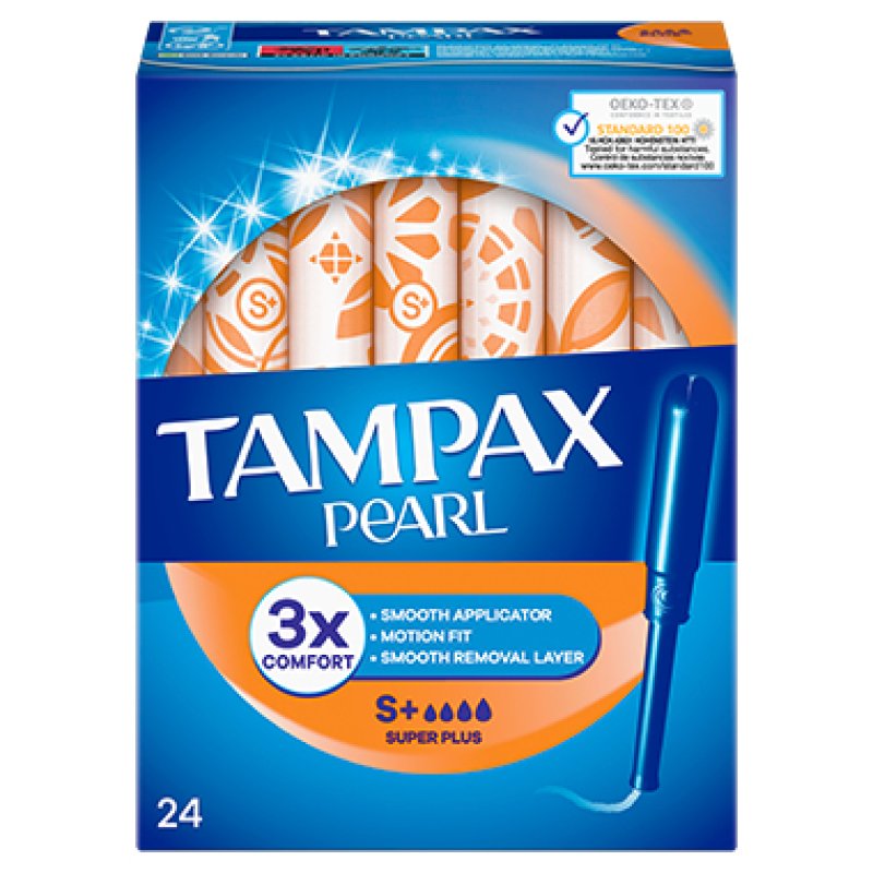 Tampax Pearl Super Plus 24 Tampons