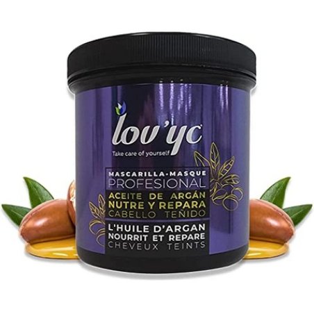 Lov'yc Professional Hair Mask with Argan Oil for Nourishing and Repairing Colored Hair 23.7 fl oz