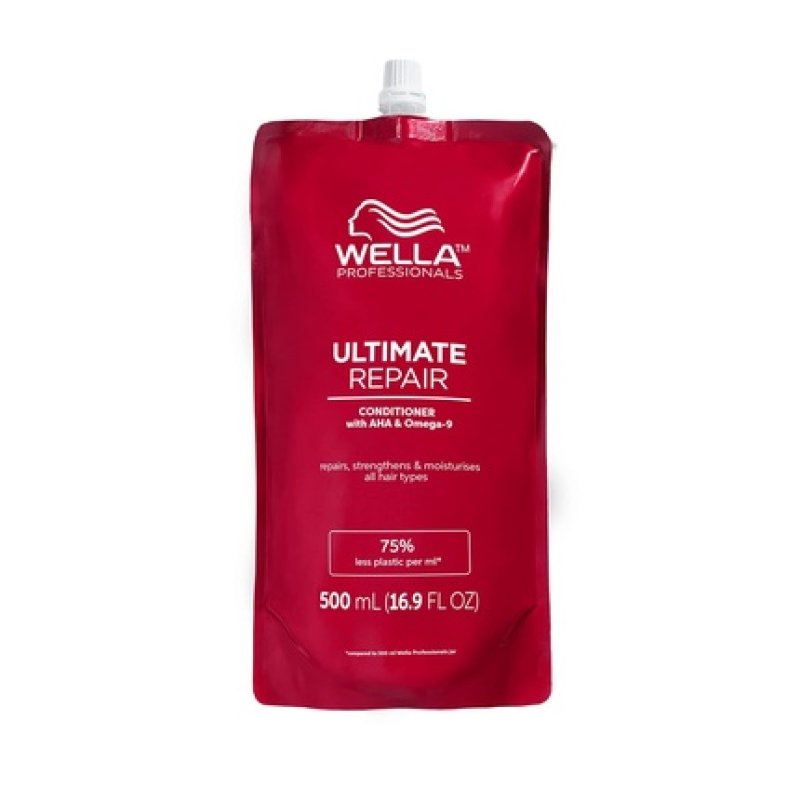 Wella Professionals Ultimate Repair Conditioner Deep Nourishing for Damaged Hair 16.9oz Refill Pouch