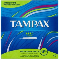TAMPAX Intimate Hygiene Tampons Super 40.0