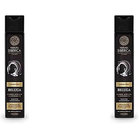 Natura Siberica Men's Beluga Shampoo Activator Against Hair Loss 250ml