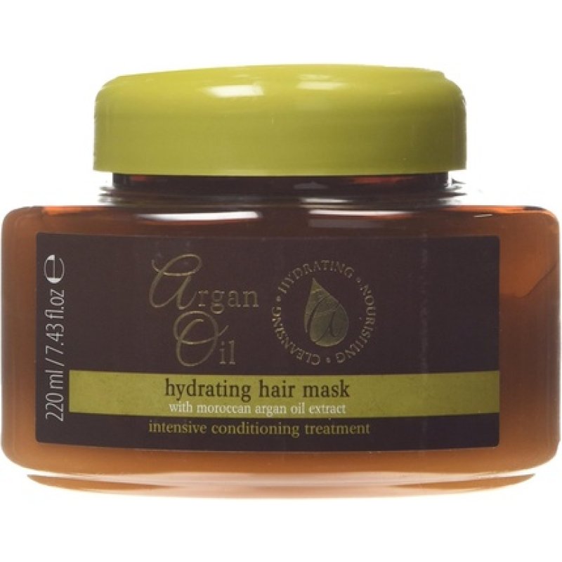 Argan Oil Hydrating Hair Mask with Moroccan Extract 220ml 7.43oz