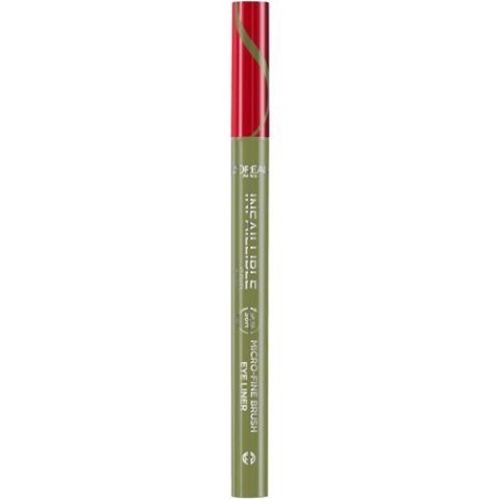 L'oreal Paris - Liquid Eyeliner Infallible Grip 36h Micro fine Brush 05 Sage Green 0.4g