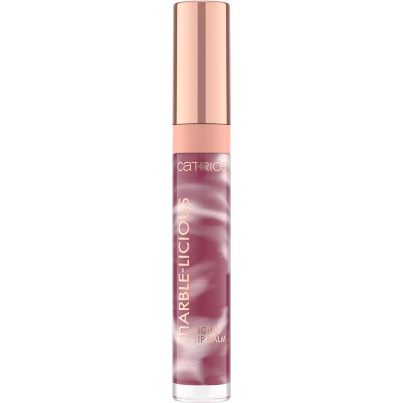 Catrice Marble-licious Liquid Lip Balm Nourishing Hydrating Softening with Coconut Oil Glossy Non-Sticky Finish with