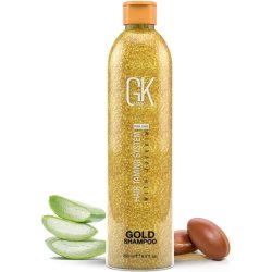 GK HAIR Global Keratin Gold Shampoo 8.5 Fl Oz/250ml Hair Moisturizing Shine and Protection With Argan Oil Shea Butter