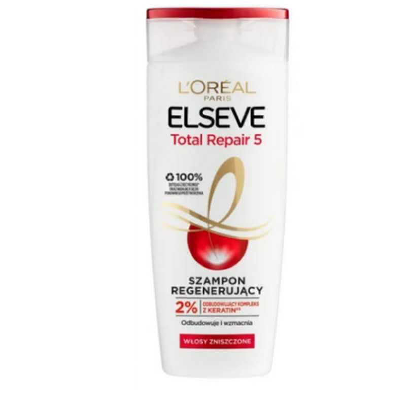 Loreal Paris Elseve Total Repair 5 Filling Shampoo for Damaged Hair 400ml