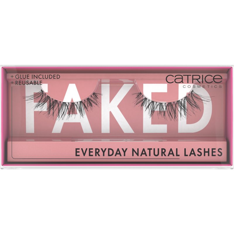 CATRICE Faked Everyday Natural Lashes Strip lashes Black