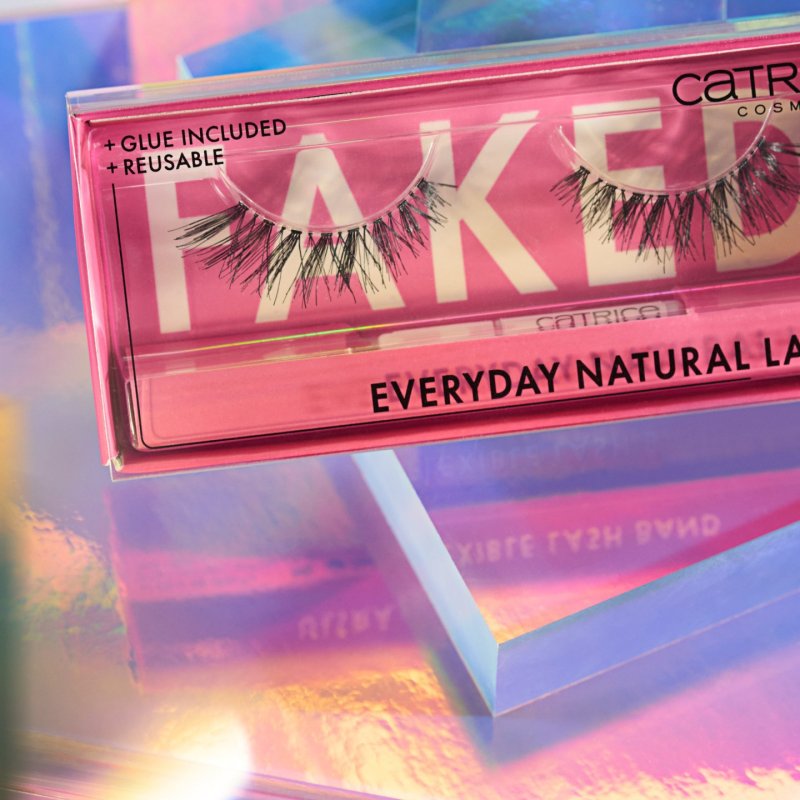 CATRICE Faked Everyday Natural Lashes Bande de faux-cils Noir