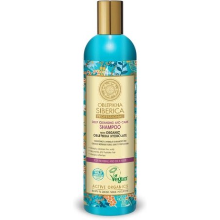 Natura Siberica Professional Oblepikha Deep Cleansing and Care Shampoo for Normal and Oily Hair