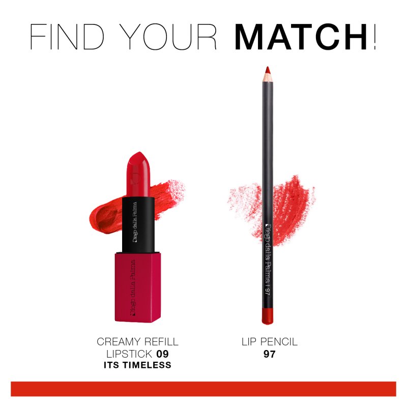 Diego dalla Palma Il Rossetto Creamy Refill 09 its timeless