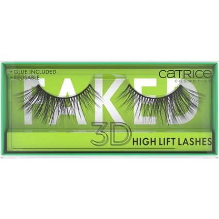 Catrice Faked 3D High Lift Lashes Black Long-lasting False Eyelash Effect Vegan