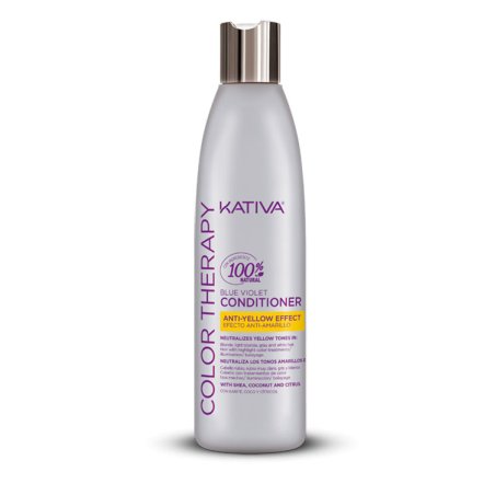 KATIVA Color Therapy Anti Yellow Effect Conditioner Après-shampoing non-professionnel 250 ml Femmes