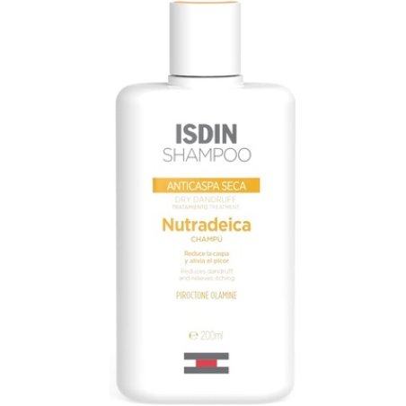 Isdin Nutradeica Dry Anti-Dandruff Shampoo Reduces Dandruff and Relieves Itchy Scalp 200ml